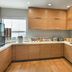 TownePlace Suites by Marriott Ontario Airport kitchen area with wood cabinets, countertops and breakfast items