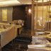 Century Palace Hotel Huiyang in Huizhou lounge with ornate gold sofas, chandelier, and marble décor