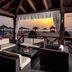 Melia Tortuga Beach, Santa Maria: beachfront cabana seating with sunset ocean view and lounge chairs