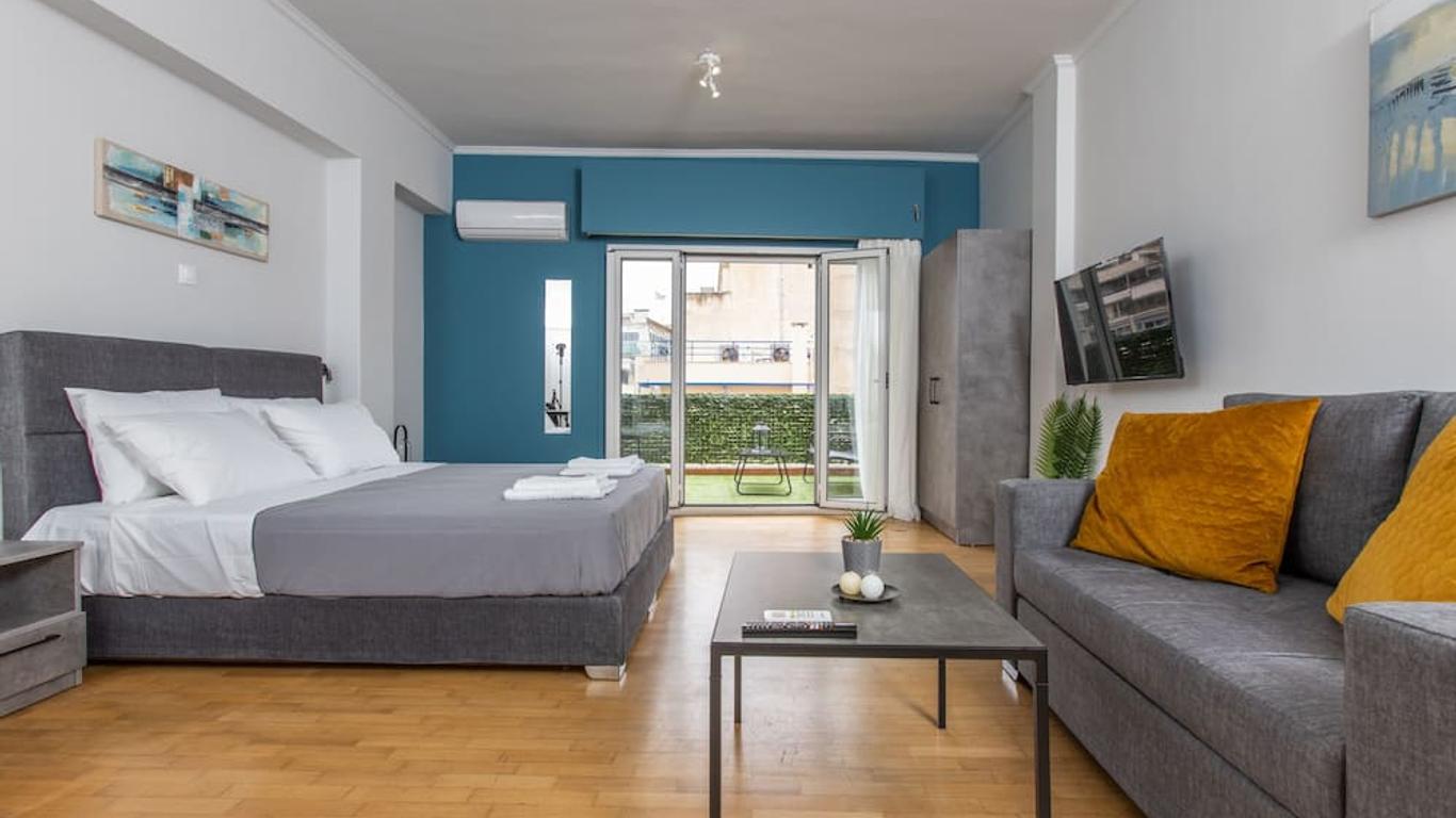 Raise comfy studios in the heart of Athens