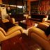 Hotel Devi Grand in Katra lounge with leather seating and coffee tables