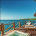 Konokono Beach Resort and Isaraya Over Water Villa in Michamvi, overwater deck with ocean view and loungers