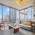Placemakr Premier Sobro in Nashville suite with floor-to-ceiling windows and city views