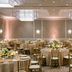 The Westin Southfield Detroit ballroom with round banquet tables and floral centerpieces in Southfield