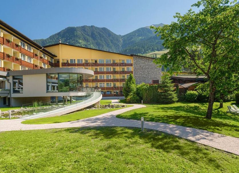 Johannesbad Hotel Palace in Bad Hofgastein with mountain views and a landscaped garden
