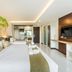 River Front Krabi Hotel in Krabi guest room with two beds, wall art, and TV