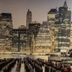 Red Carpet Inn Elmwood Park with city skyline view and waterfront at dusk