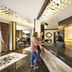 Ideal Pearl Hotel Adults Only lobby reception desk in Marmaris with guests checking in