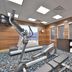 Fairfield Inn and Suites by Marriott Williamsport fitness room with elliptical, treadmill and water dispenser