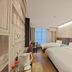 Gem Hotel Nanjing Dachang Xinhua Road Pedestrian Street guest room with two beds and window view