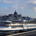 Grand Jules - Boat Hotel in Budapest on the Danube with the Hungarian Parliament in view