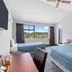 Comfort Hotel Benvenue, Timaru room with two beds and window view over town
