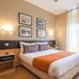 Vila Nova Guesthouse in Lisbon guest room with double bed and bright window