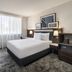 DoubleTree by Hilton Long Island City New York guest room with king bed and city-view window in Queens