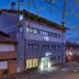 Hotel Berri Versalles in Errenteria, exterior at dusk on a quiet street