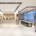 Home Inn Suzhou Mudu Ancient Town Lingyanshan Metro Station lobby with front desk and dining area in Suzhou