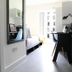 Aparto Dorset Point City Centre Accommodation in Dublin, modern twin room with desk and city view