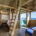 Concordia Eco Resort in St. John ocean-view room with loft bed and balcony overlooking the sea