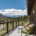 Coyote Mountain Lodge in Estes Park balcony with mountain and valley views