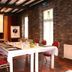Meeting room at Fletcher Hotel-Restaurant La Ville Blanche in Thorn with table, chairs and projector screen