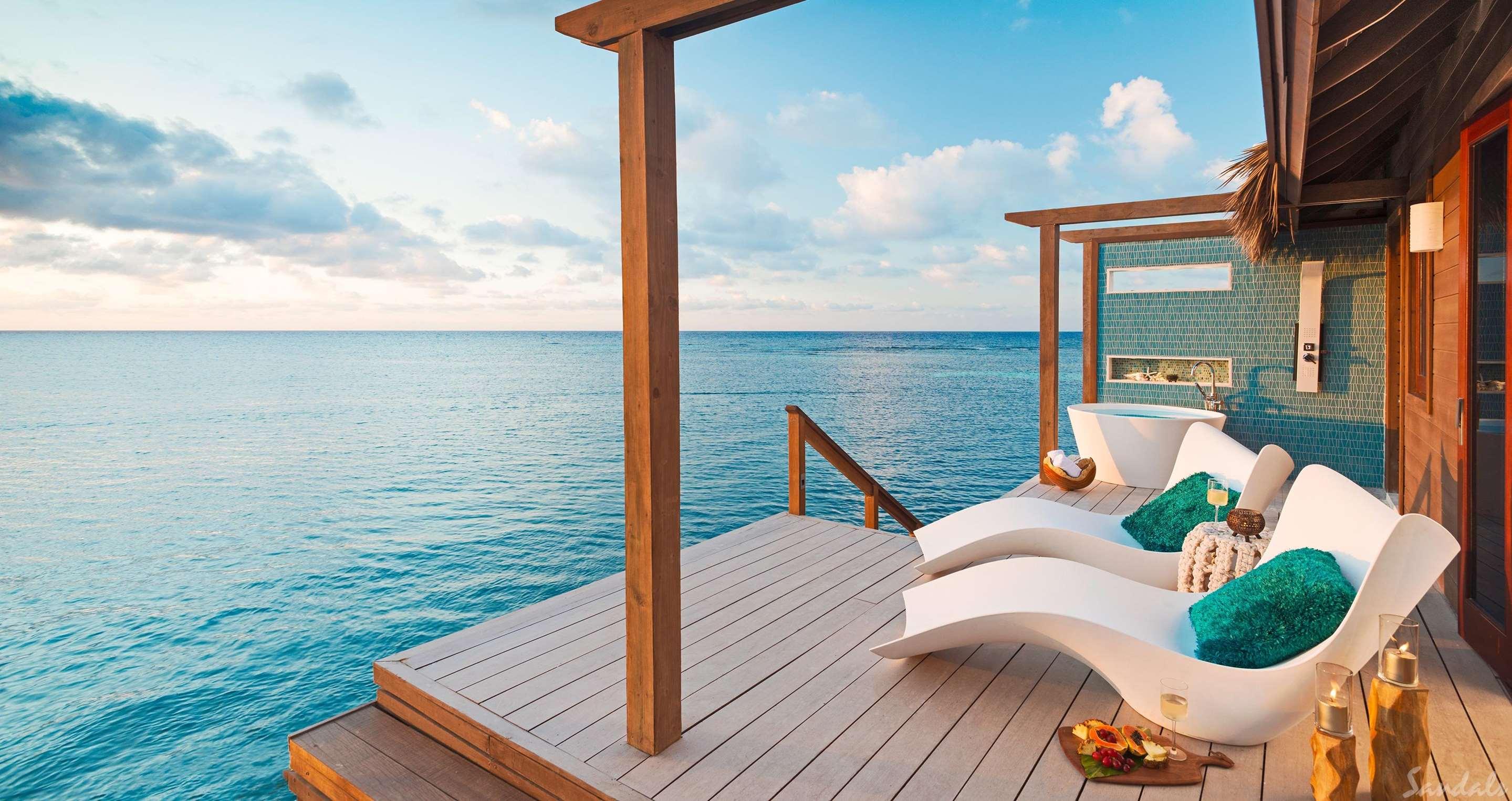 Sandals AllInclusive Overwater Bungalows in the Caribbean