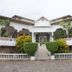 Kiriri Residence Hotel in Bujumbura exterior with stone steps and landscaped entrance
