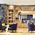 Four Points by Sheraton Surabaya, Tunjungan Plaza lobby lounge with seating and café counter
