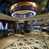 Shangmao International Hotel in Nanjing dining area with geometric carpet and city views