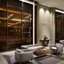 LOTTE CITY HOTEL DAEJEON lobby seating area with modern armchairs, sofas, and warm lighting in Daejeon