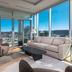 Hotel Indigo Asheville Downtown By IHG suite with mountain views and floor-to-ceiling windows in Asheville