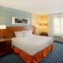 Fairfield Inn & Suites by Marriott Chicago Southeast/Hammond, IN guest room with king bed and desk in Hammond