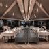 Steigenberger Hotel Treudelberg in Hamburg restaurant with long set dining tables and pendant lights