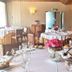 Estalagem Vianorte in Matosinhos dining room with set tables and wooden chairs