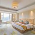Dongjiao State Guesthouse in Nanjing guest room with king bed and large window view