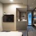 Grids Tokyo Asakusabashi Hotel＆Hostel in Tokyo: compact hostel room with bunk beds and a small kitchenette