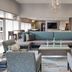Residence Inn by Marriott Dallas Plano/The Colony lobby seating area with sofa, chairs and chandelier