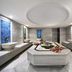Mercure Istanbul Bomonti spa treatment room with massage table and soaking basins, Istanbul
