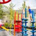 Children climbing colorful playground at Tasman Holiday Parks - Christchurch in Christchurch