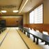 Kameya Ean in Izu meeting room with long tables, tatami flooring, and large shoji-style windows