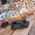The Arnawa Hotel in Pangandaran: decorative ship in a glass bottle on a wooden surface