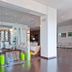 Mediterranea Hotel & Convention Center Salerno lobby with modern seating and glass partition