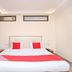 Hotel Golden Inn Chandigarh guest room with double bed and red accents