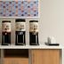 Hampton Inn by Hilton Hopewell Fort Lee coffee station with hot water and three brew dispensers