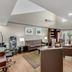 Quality Inn Laurinburg lobby with seating area, hardwood floors and lounge chairs in Laurinburg