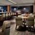 Lincolnshire Marriott Resort bar and lounge seating with high-top stools and tables in Lincolnshire