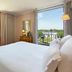 Hôtel Barrière le Grand Hôtel Enghien-les-Bains room with lake-view balcony and desk in Enghien-les-Bains