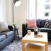 Aparto Dorset Point City Centre Campus Accommodation in Dublin lounge with sofas, coffee table and large windows