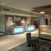 Holiday Inn Express & Suites Orlando At Seaworld lobby with modern seating and reception area in Orlando