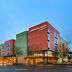 SpringHill Suites by Marriott Seattle Issaquah exterior at dusk in Issaquah