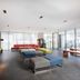 ibis Styles Kyoto Station lounge with colorful seating and floor-to-ceiling windows in Kyoto